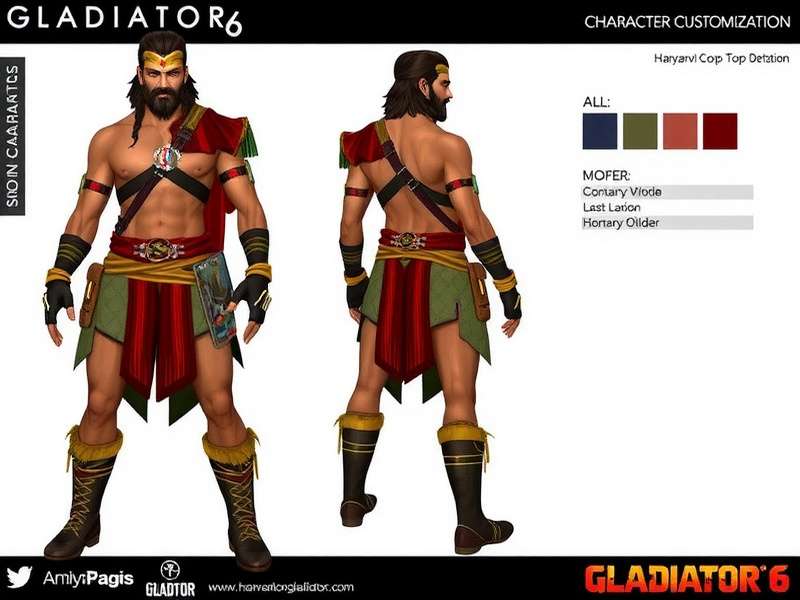Haryanvi Coop Gladiator 6 Character Customization